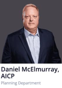 Danny McElmurray, Planning Department